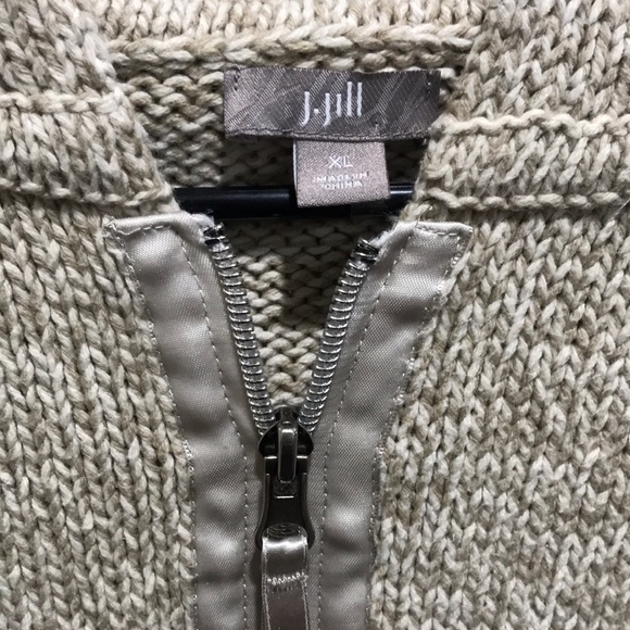 J.Jill Women Hoodie Sweater Size xl - Picture 5 of 10
